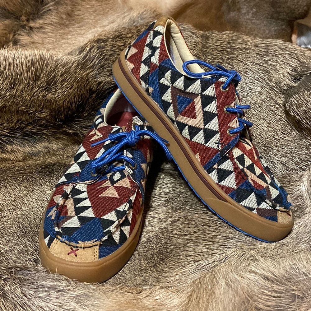 Men’s Twisted X HOOey Loper Moc Toe shoes Size 9